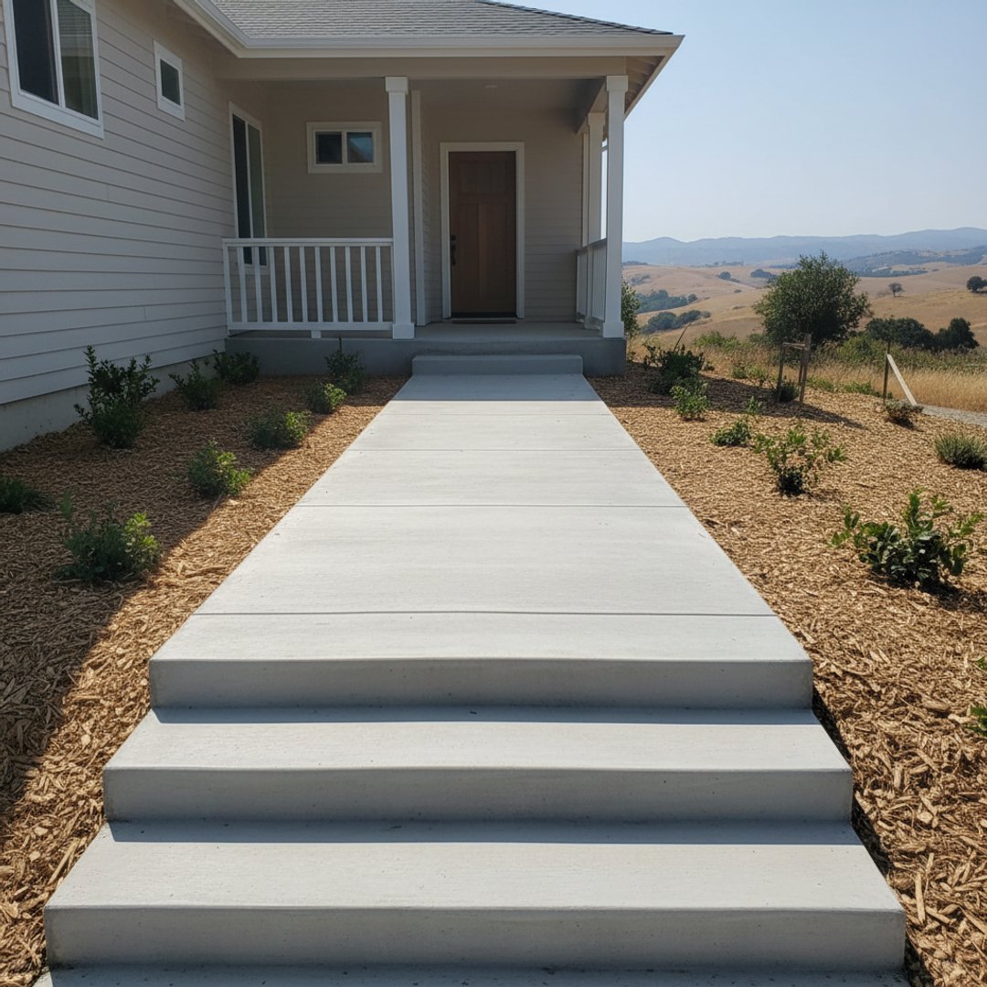 Neighborly concrete completed project