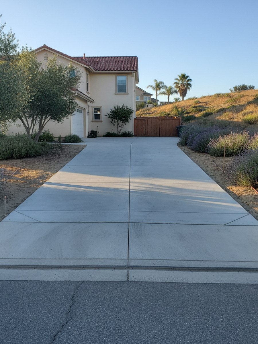 Concrete Patios completed by Neighborly concrete in Sacramento, CA